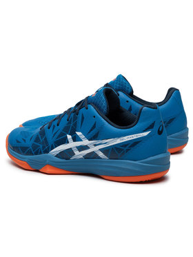 Asics Gel Fastball 3 - Reborn Blue / White - Chaussure de Squash / Racquetball