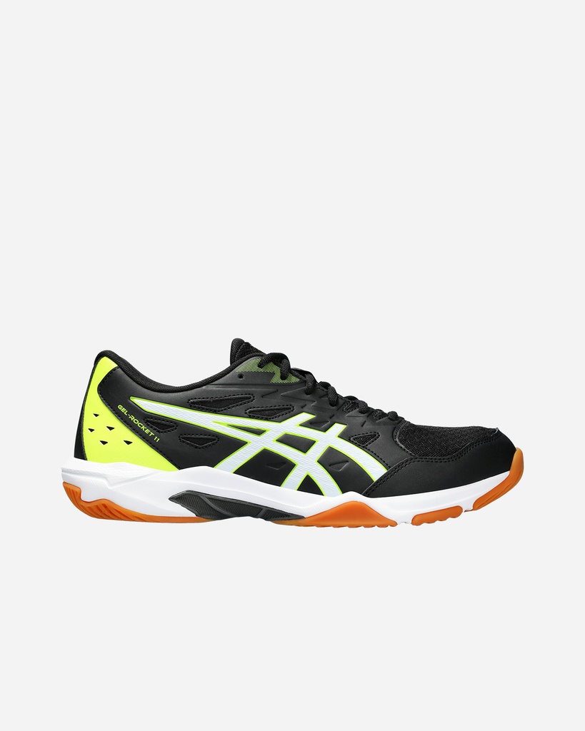 Asics Gel Rocket 11 - Black / White - Squash / Racquetball Shoe (42)