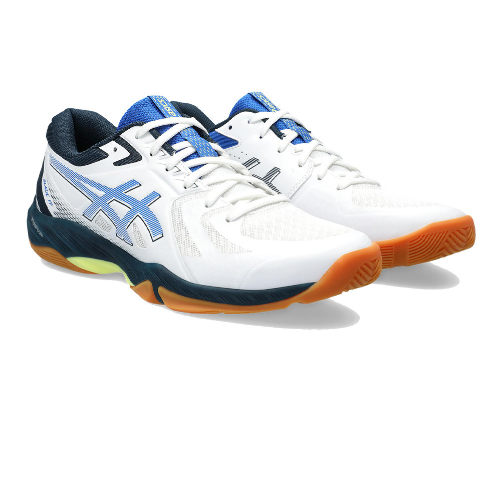 Asics Blade FF - White / Illusion Blue - Chaussure de Squash / Racquetball (42)