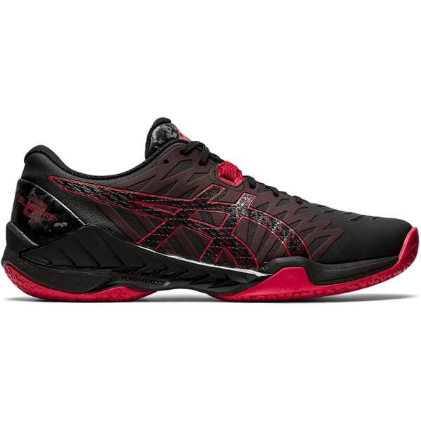 Asics Blast FF 2 - Black / Classic Red - Chaussure de Squash / Racquetball
