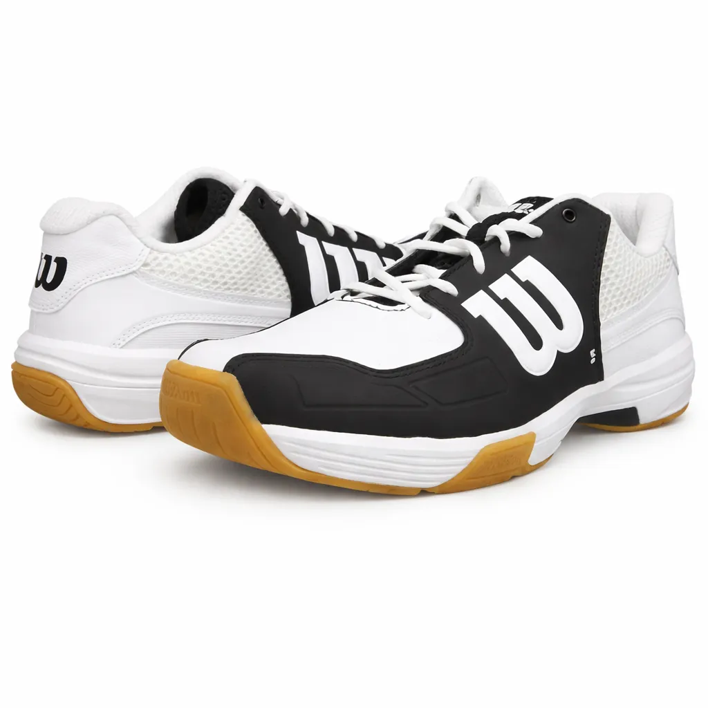 Wilson Recon - Black / White - Chaussure de Squash