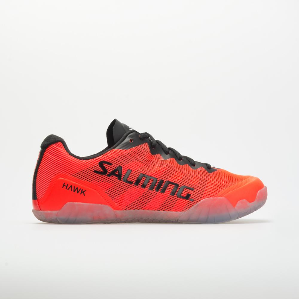 Salming Hawk - Black / LAVA Red - Squash / Racquetball Shoe