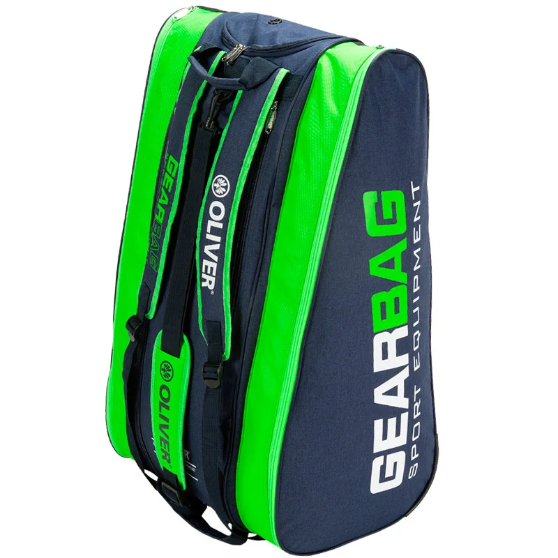 Oliver Gearbag 12 Rackets - Blue / Green - Sac de Squash