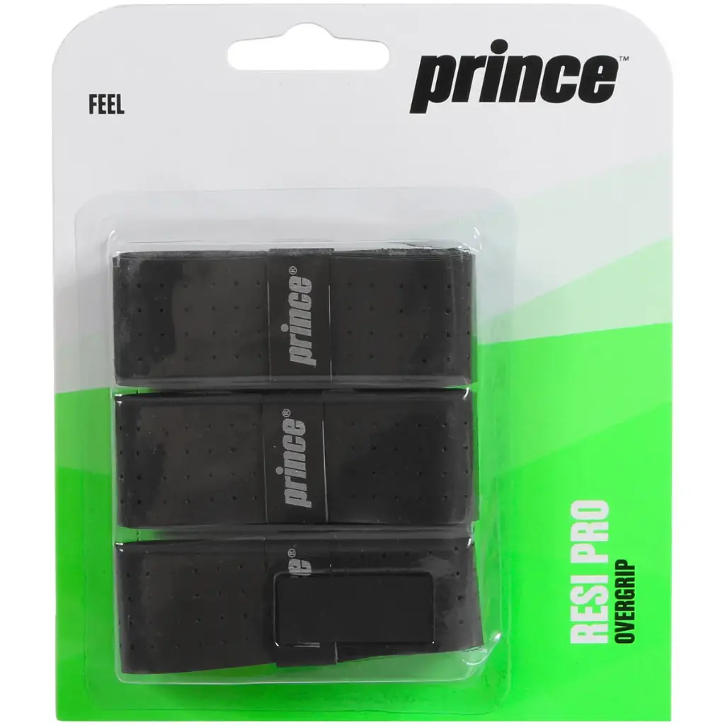 Prince Dura Pro+ - Noir - Pack de 3 Overgrips