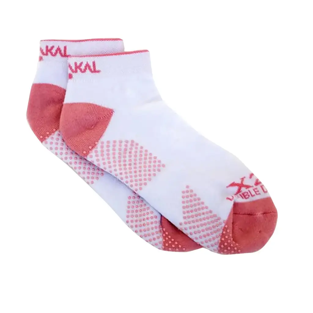 Karakal X2+ Trainer - Pink / White - 1 Pair of Socks