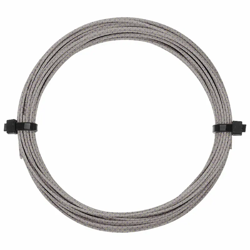 Ashaway SuperNick XL Ti 17 1.25mm - Gray - 10m Spool of Squash String (Bulk)
