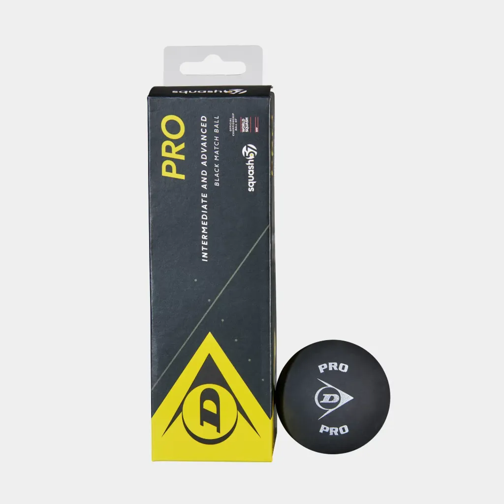 Dunlop Pro - Pack of 3 Racquetball Balls