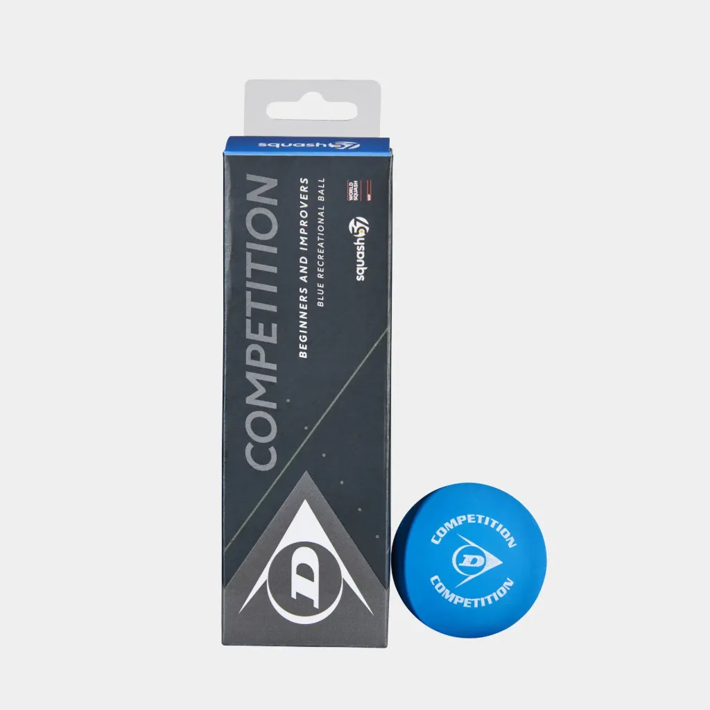 Dunlop Competition - Pack de 3 Balles de Racquetball