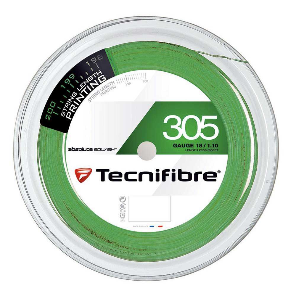 Tecnifibre 305 18L/1.10mm - Green - 200m Squash String Spool