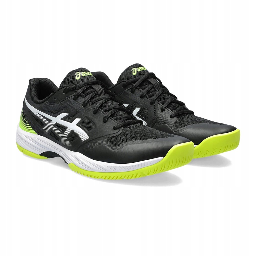 Asics Gel Court Hunter 3 - Black / White - Chaussure de Squash / Racquetball